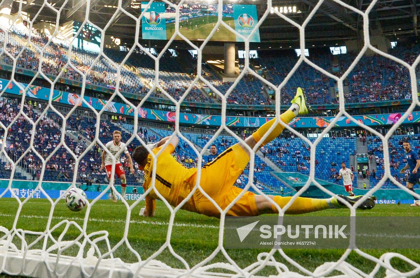 Russia Soccer Euro 2020 Poland - Slovakia