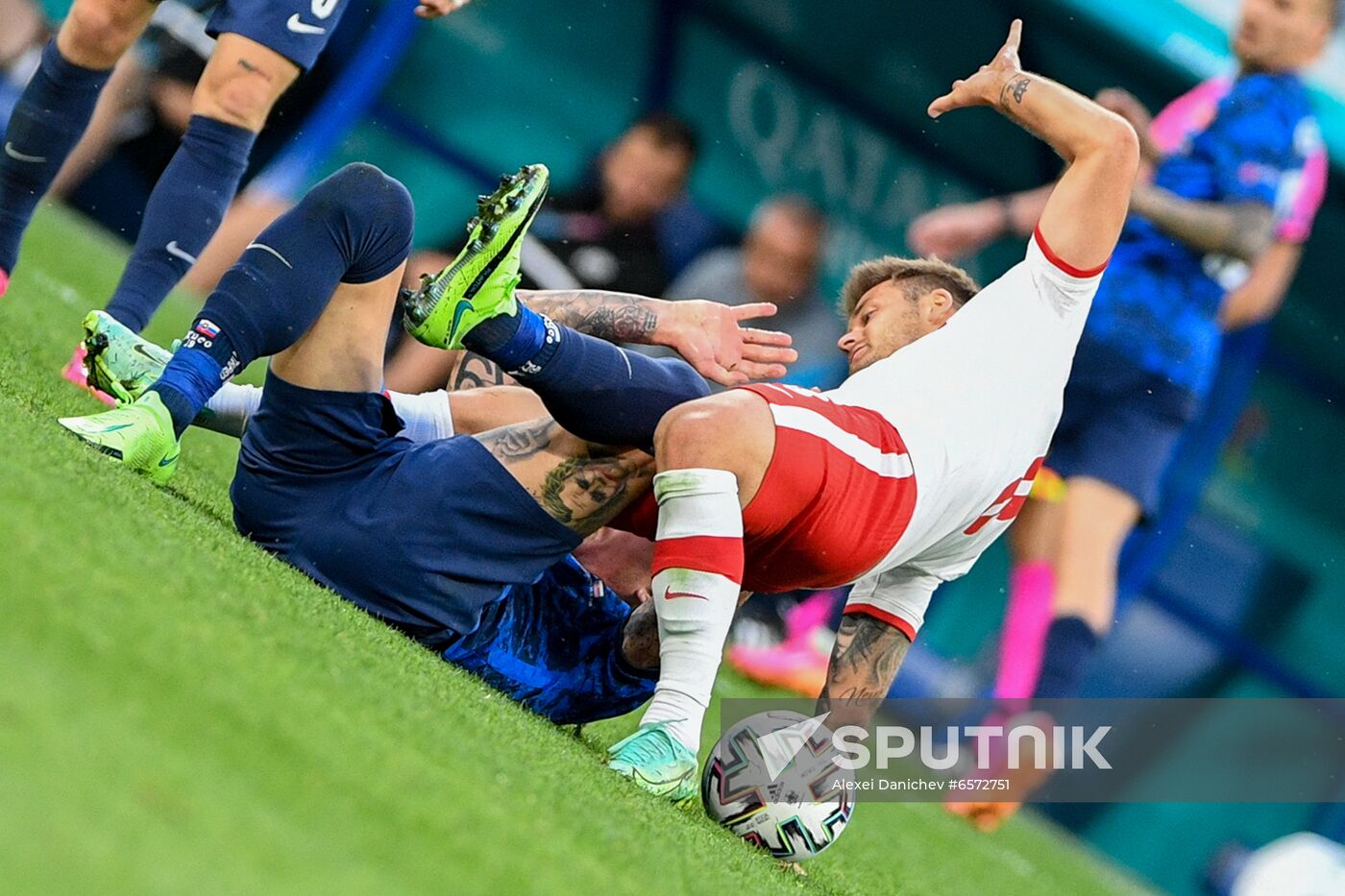 Russia Soccer Euro 2020 Poland - Slovakia