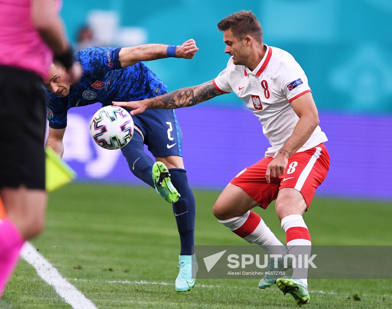 Russia Soccer Euro 2020 Poland - Slovakia