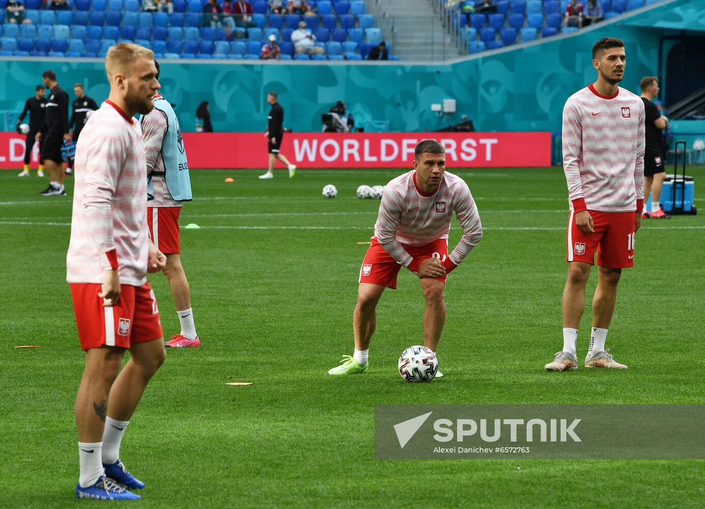 Russia Soccer Euro 2020 Poland - Slovakia