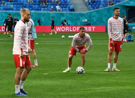 Russia Soccer Euro 2020 Poland - Slovakia