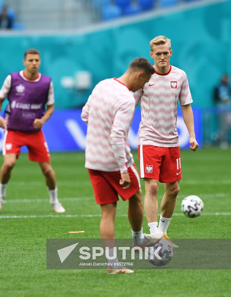 Russia Soccer Euro 2020 Poland - Slovakia