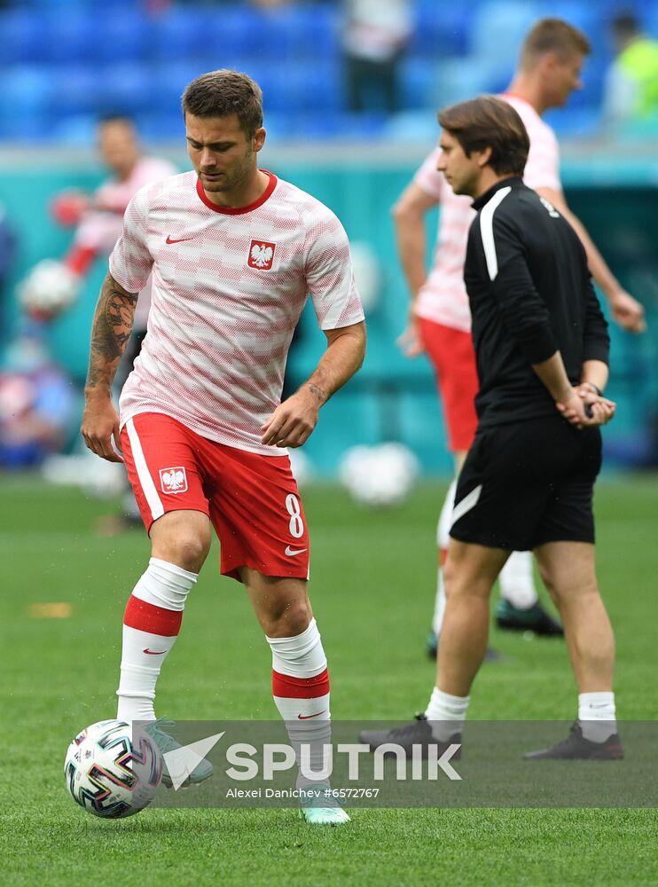 Russia Soccer Euro 2020 Poland - Slovakia