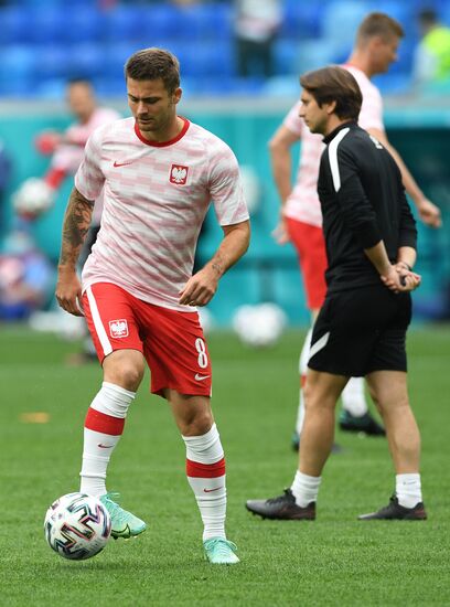 Russia Soccer Euro 2020 Poland - Slovakia