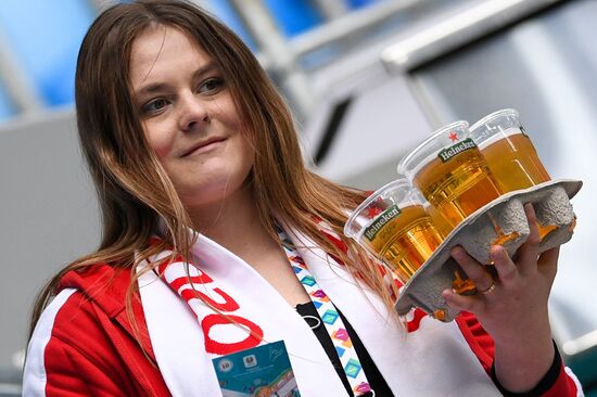 Russia Soccer Euro 2020 Poland - Slovakia