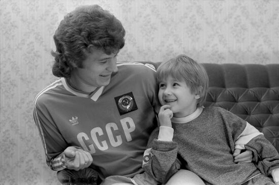 Soviet footballer Alexander Zavarov