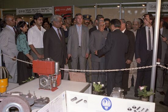 Indian President Ramaswamy Venkataraman's visit to USSR