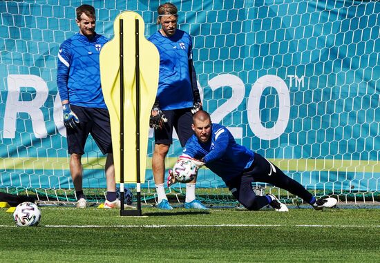 Russia Soccer Euro 2020 Finland Training Session