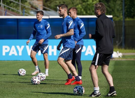 Russia Soccer Euro 2020 Finland Training Session