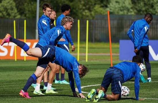 Russia Soccer Euro 2020 Finland Training Session