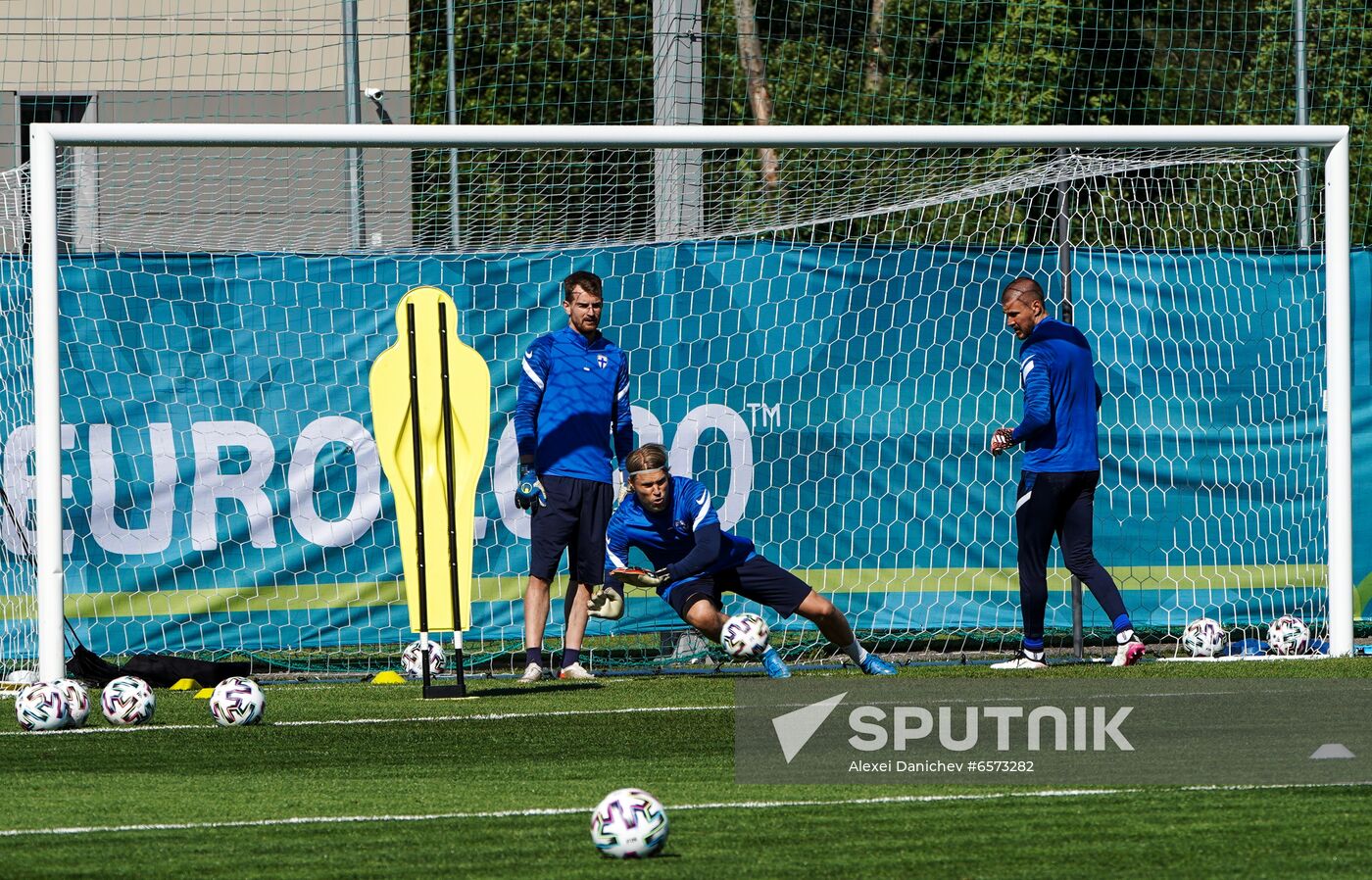 Russia Soccer Euro 2020 Finland Training Session
