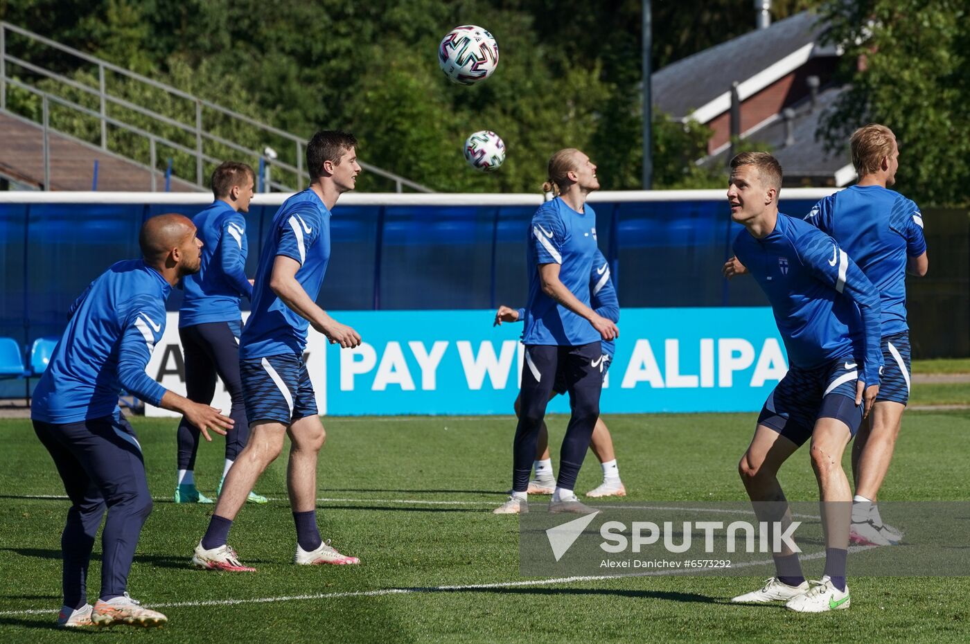 Russia Soccer Euro 2020 Finland Training Session