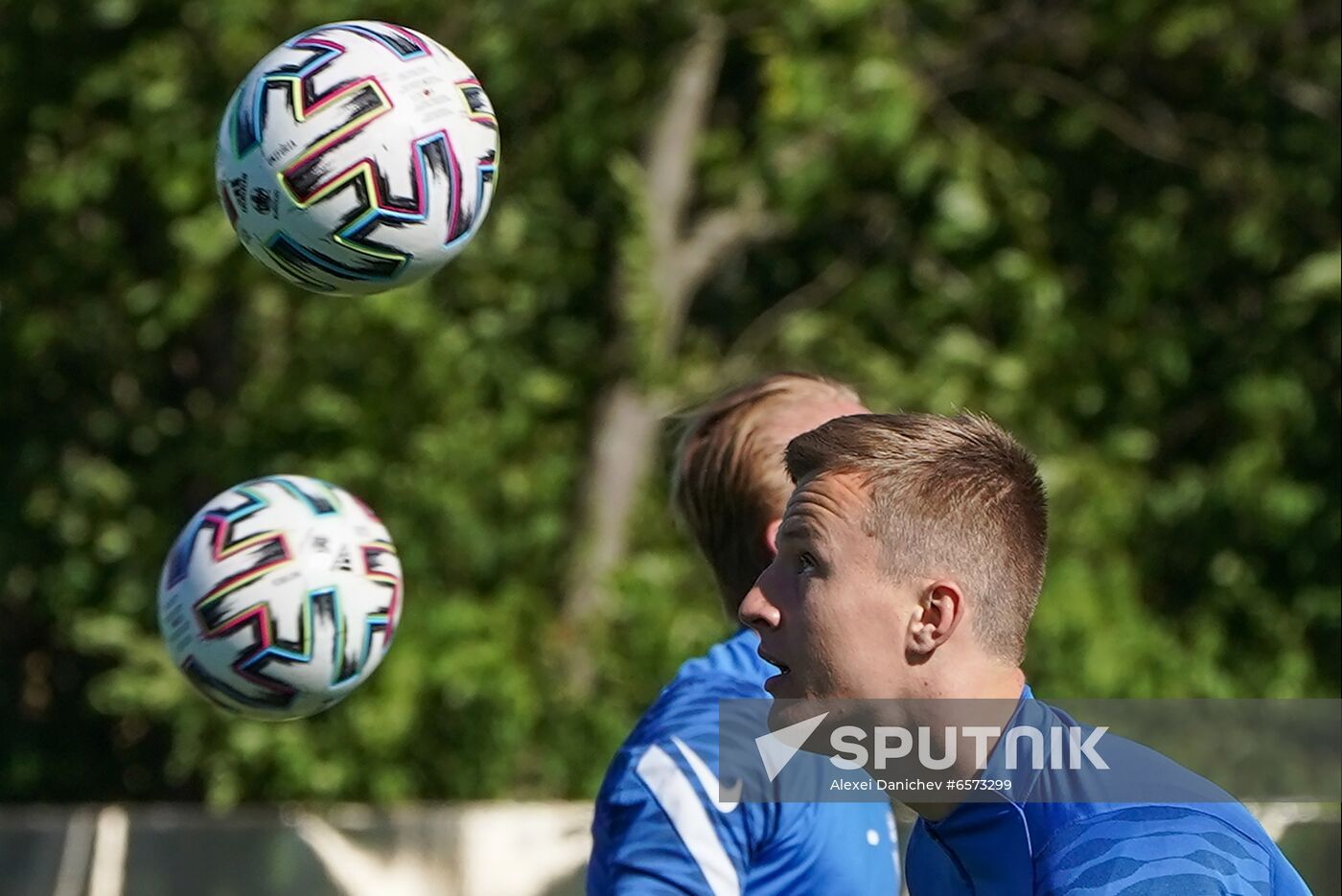 Russia Soccer Euro 2020 Finland Training Session
