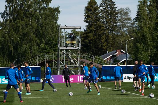 Russia Soccer Euro 2020 Finland Training Session