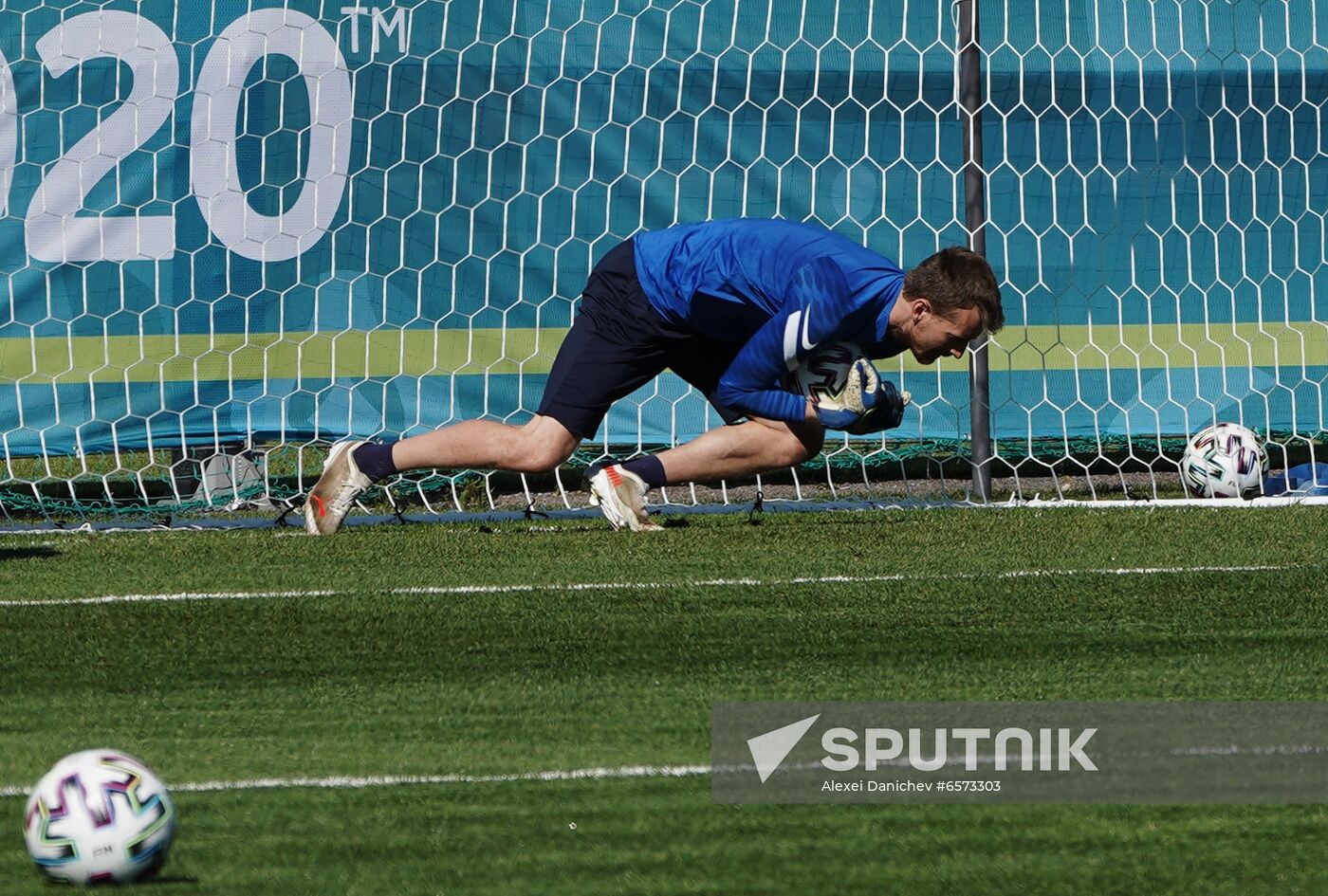 Russia Soccer Euro 2020 Finland Training Session