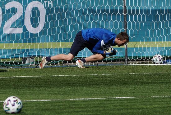 Russia Soccer Euro 2020 Finland Training Session