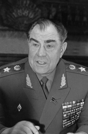 Dmitry Yazov, Soviet Defense Minister and Army General