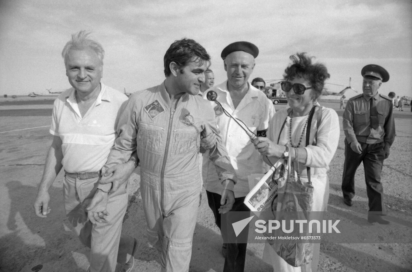 Bulgarian cosmonaut Aleksandr Panayotov Aleksandrov