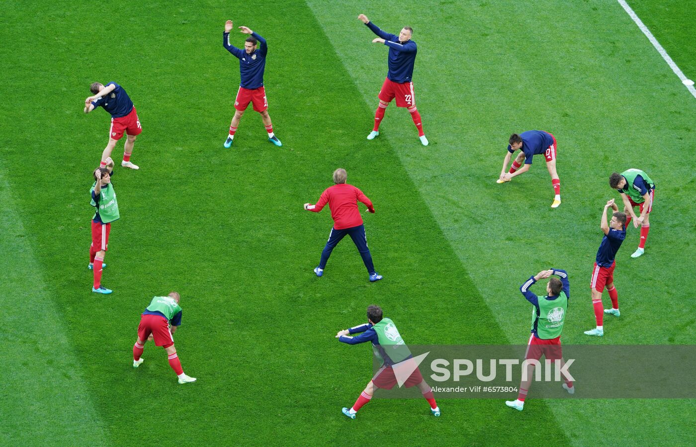 Russia Soccer Euro 2020 Finland - Russia