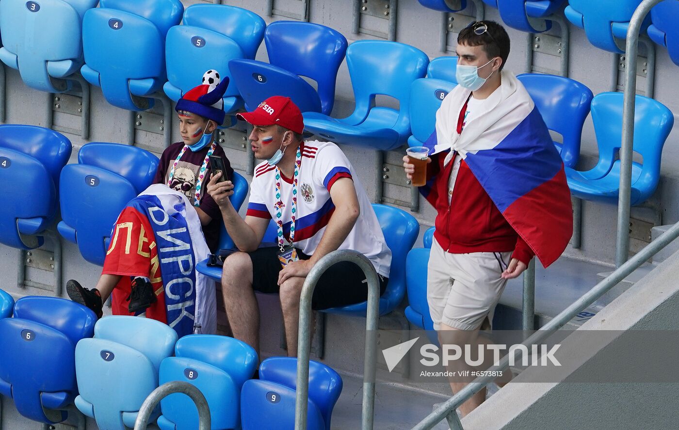 Russia Soccer Euro 2020 Finland - Russia