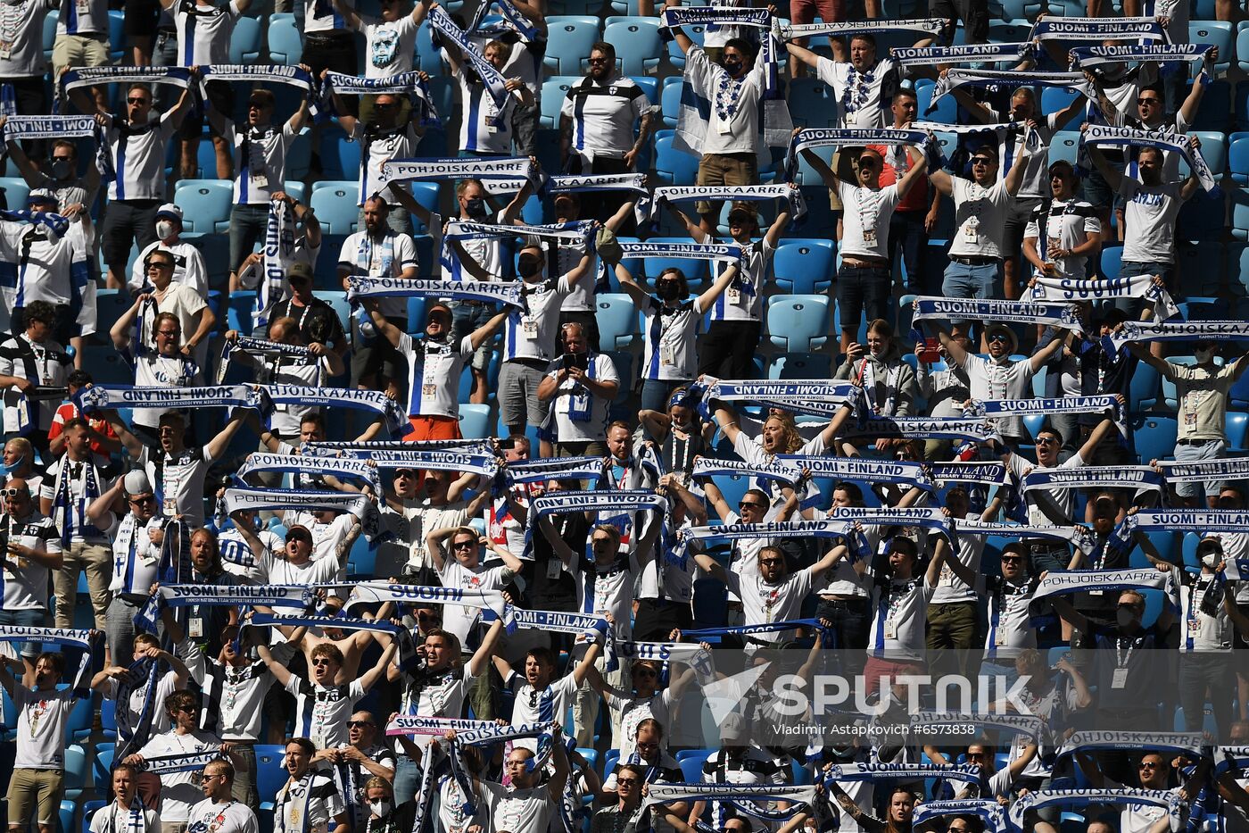 Russia Soccer Euro 2020 Finland - Russia