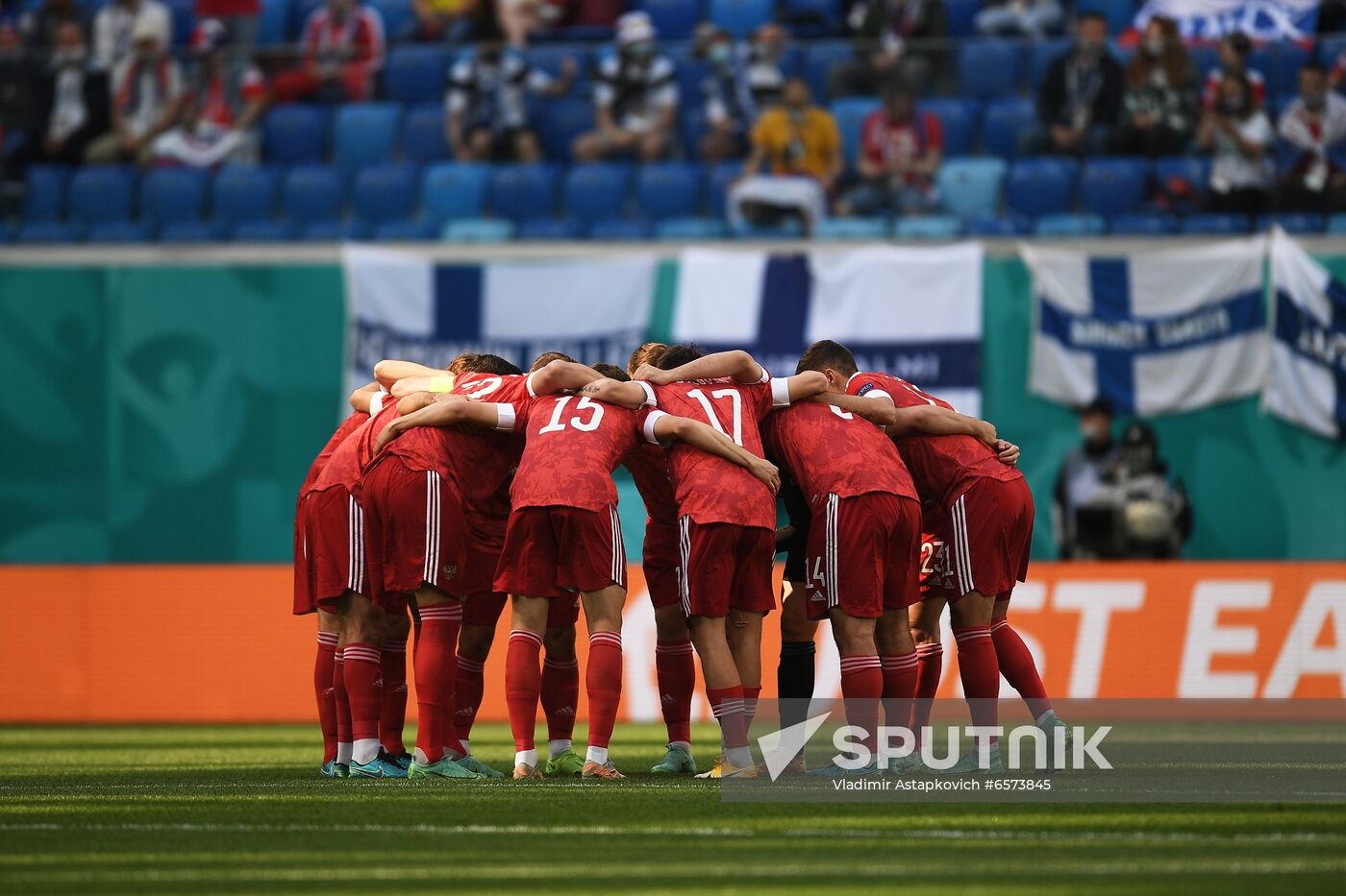 Russia Soccer Euro 2020 Finland - Russia