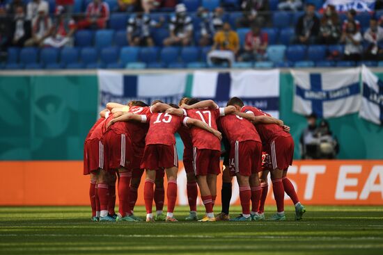 Russia Soccer Euro 2020 Finland - Russia