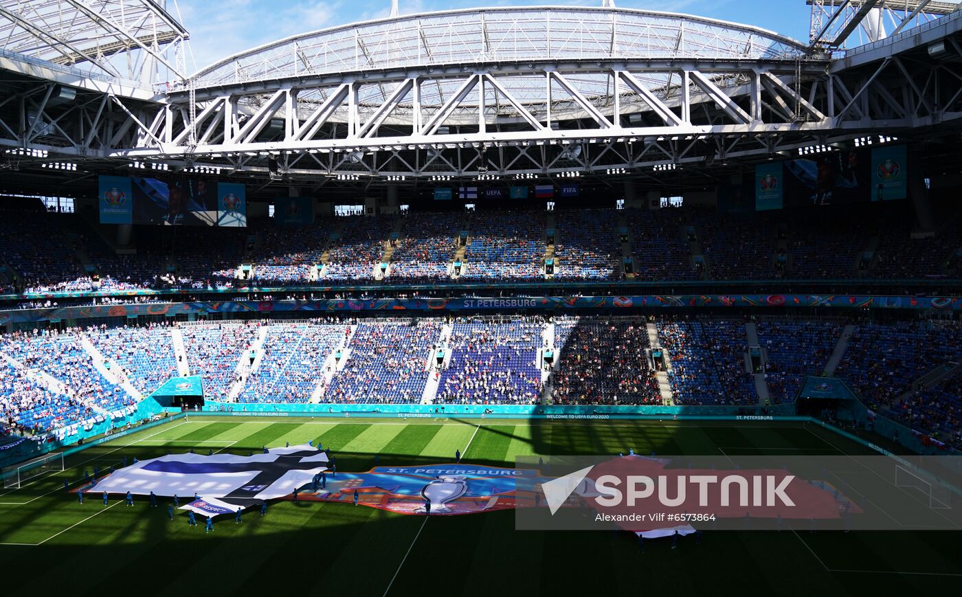 Russia Soccer Euro 2020 Finland - Russia