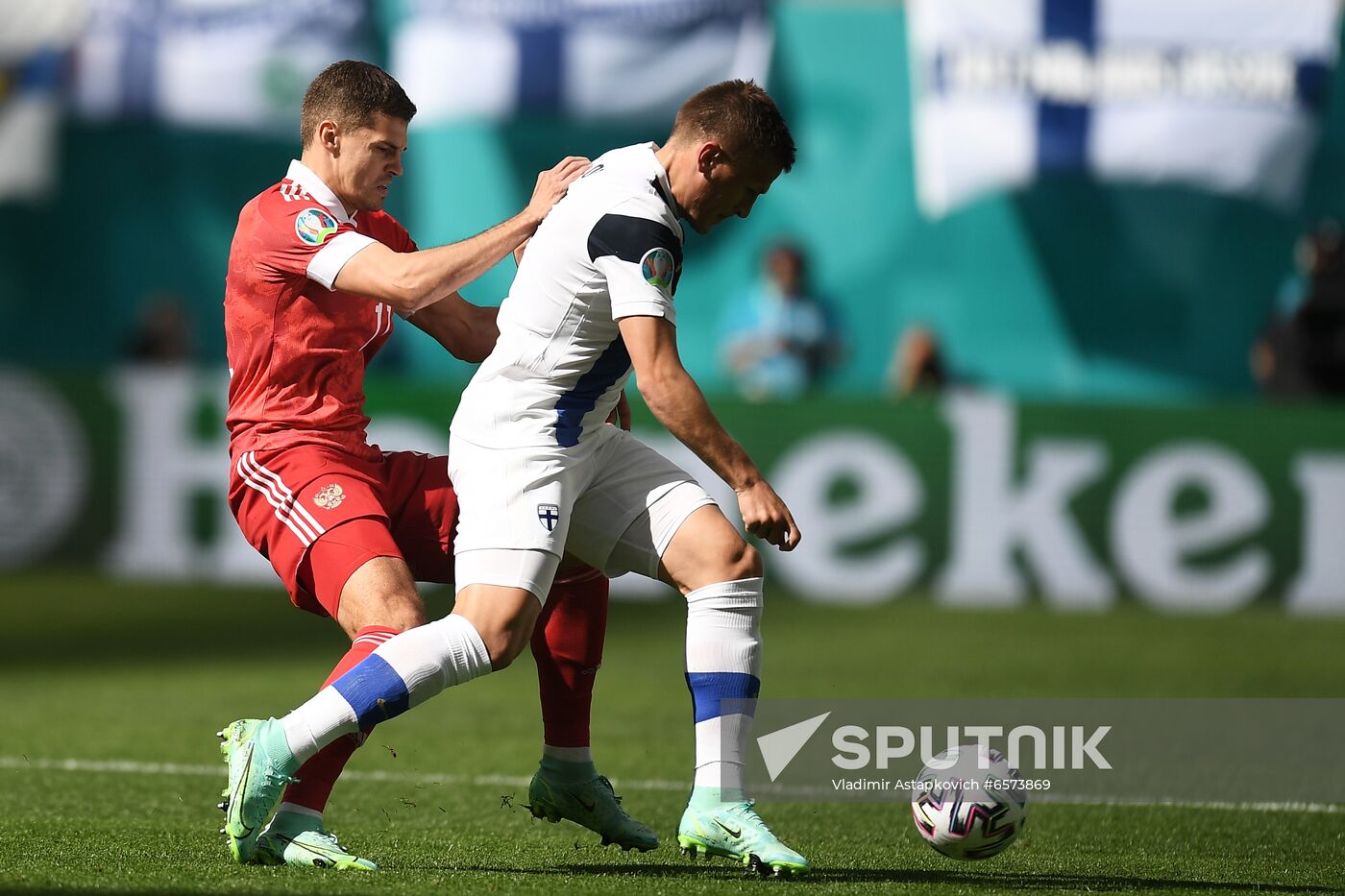 Russia Soccer Euro 2020 Finland - Russia