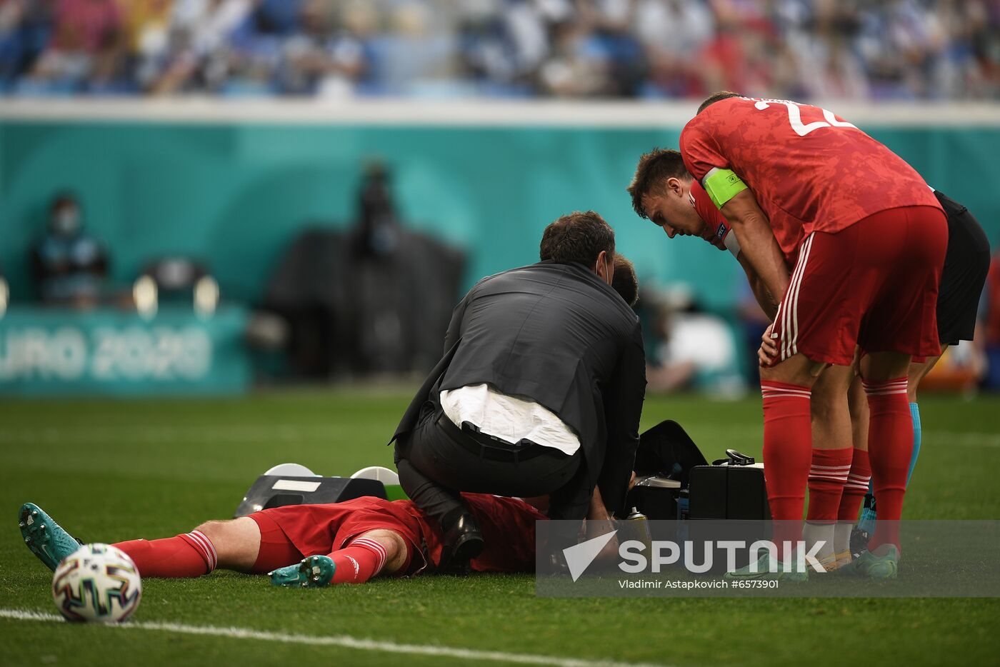 Russia Soccer Euro 2020 Finland - Russia