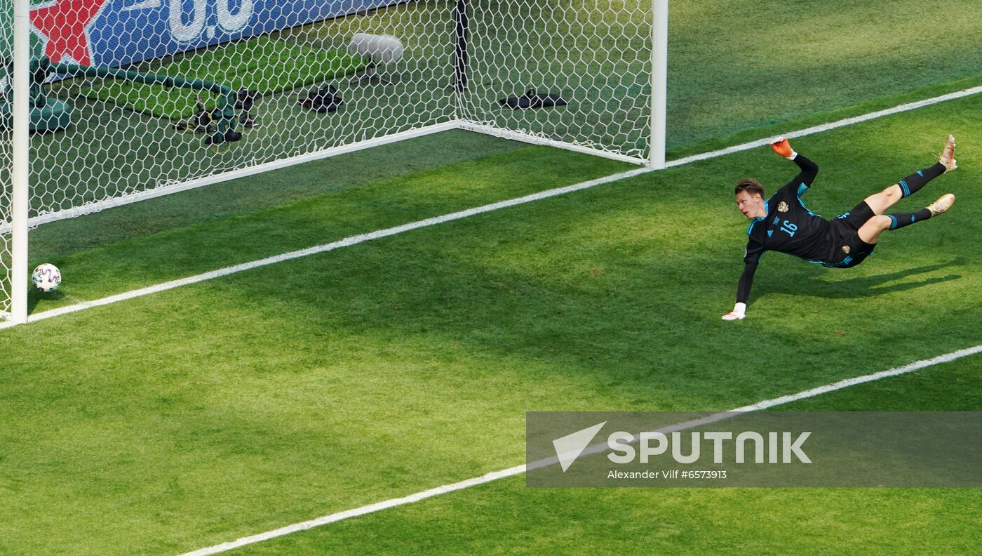 Russia Soccer Euro 2020 Finland - Russia