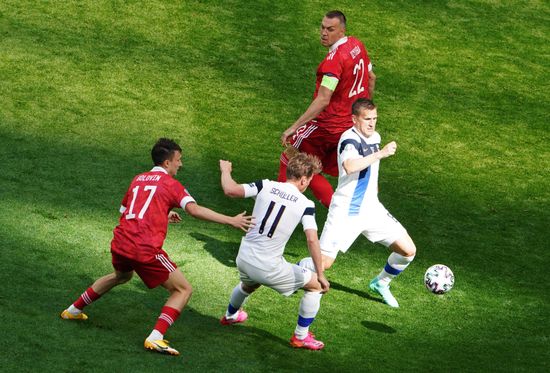 Russia Soccer Euro 2020 Finland - Russia