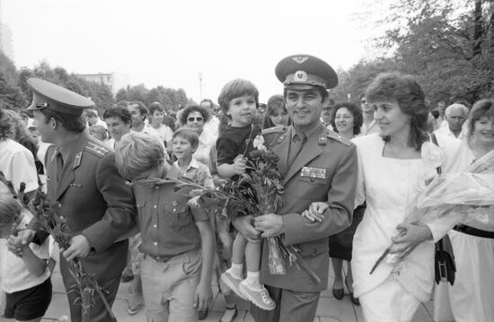 Soyuz TM-4 Soviet-Bulgarian crew