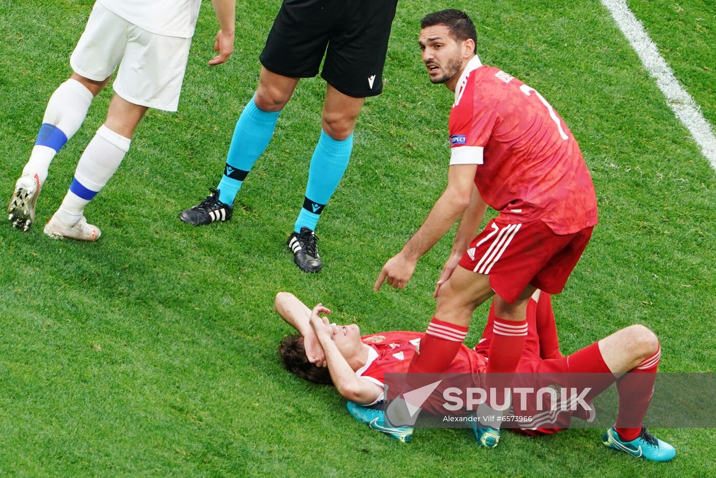 Russia Soccer Euro 2020 Finland - Russia