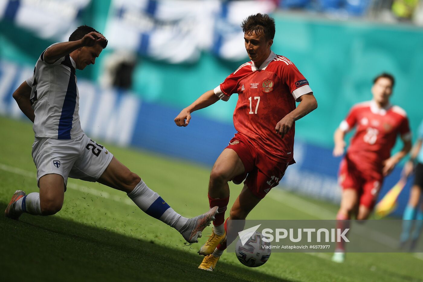 Russia Soccer Euro 2020 Finland - Russia