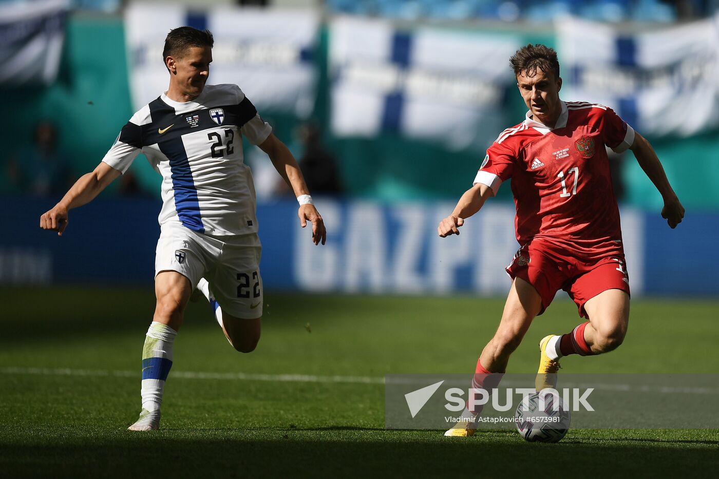 Russia Soccer Euro 2020 Finland - Russia