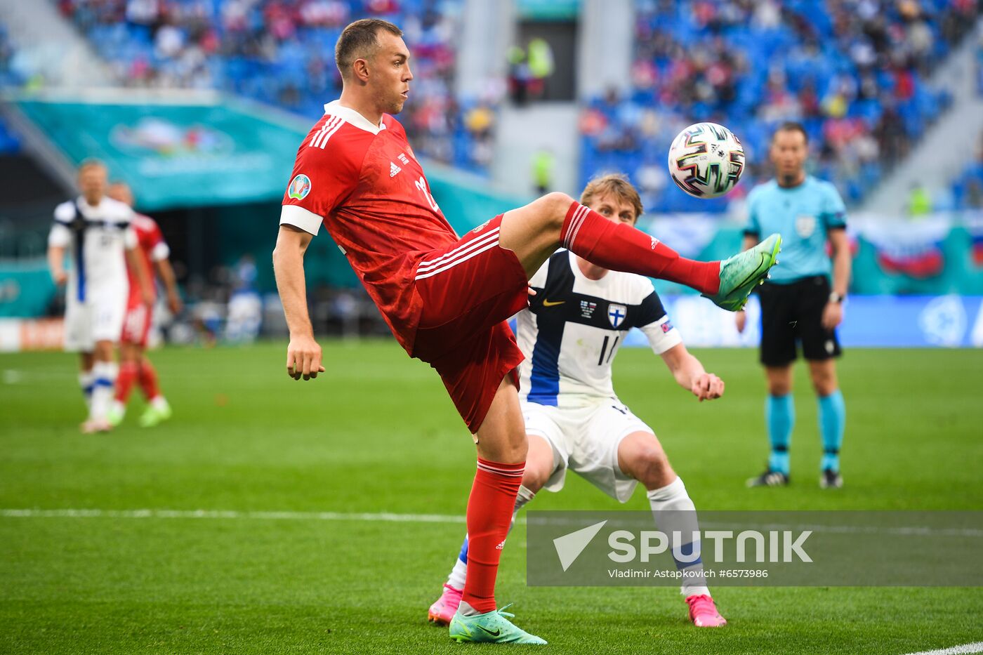 Russia Soccer Euro 2020 Finland - Russia