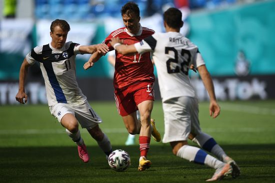 Russia Soccer Euro 2020 Finland - Russia