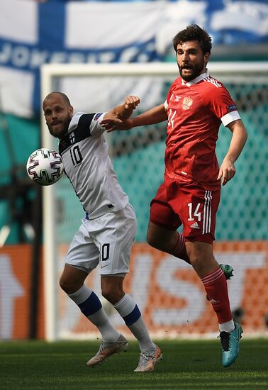 Russia Soccer Euro 2020 Finland - Russia