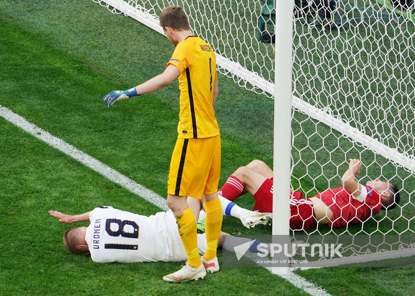 Russia Soccer Euro 2020 Finland - Russia