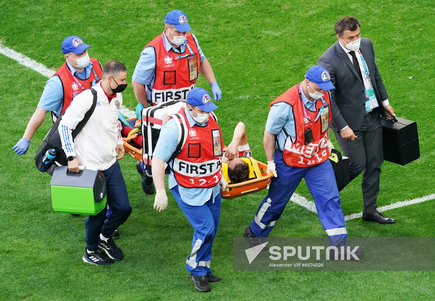 Russia Soccer Euro 2020 Finland - Russia