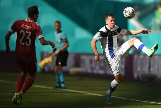 Russia Soccer Euro 2020 Finland - Russia