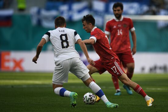 Russia Soccer Euro 2020 Finland - Russia