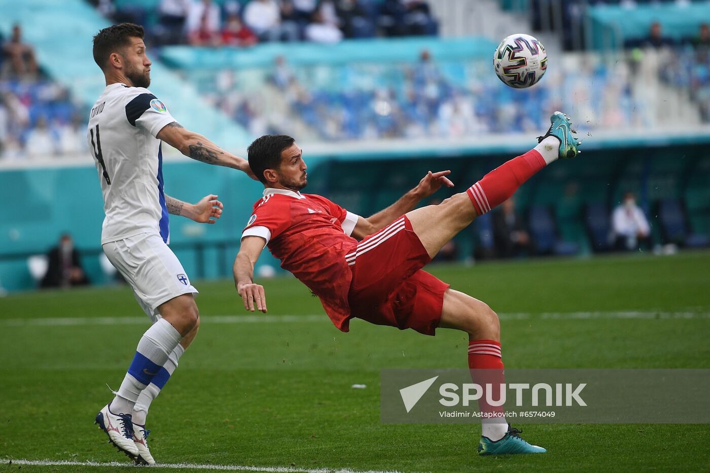 Russia Soccer Euro 2020 Finland - Russia