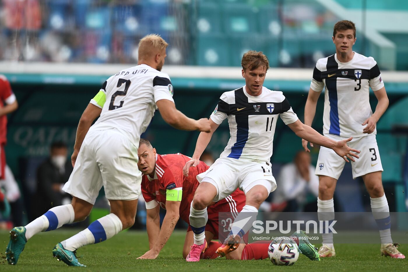 Russia Soccer Euro 2020 Finland - Russia