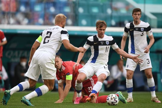 Russia Soccer Euro 2020 Finland - Russia