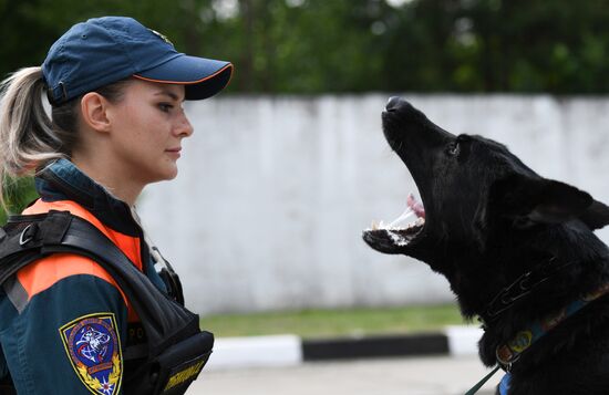 Russia Emergencies Ministry Canine Center