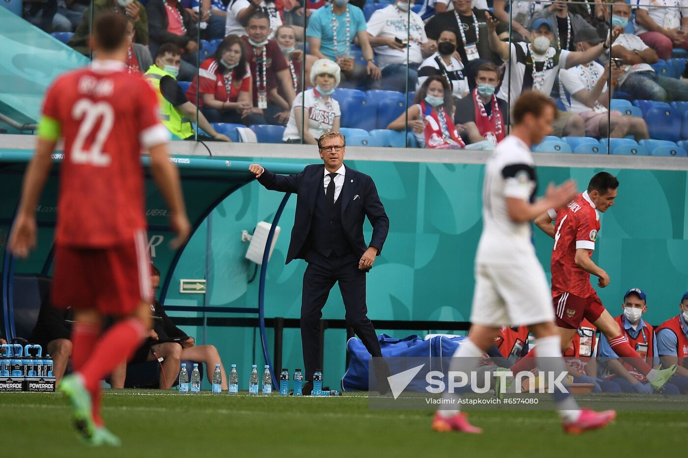 Russia Soccer Euro 2020 Finland - Russia