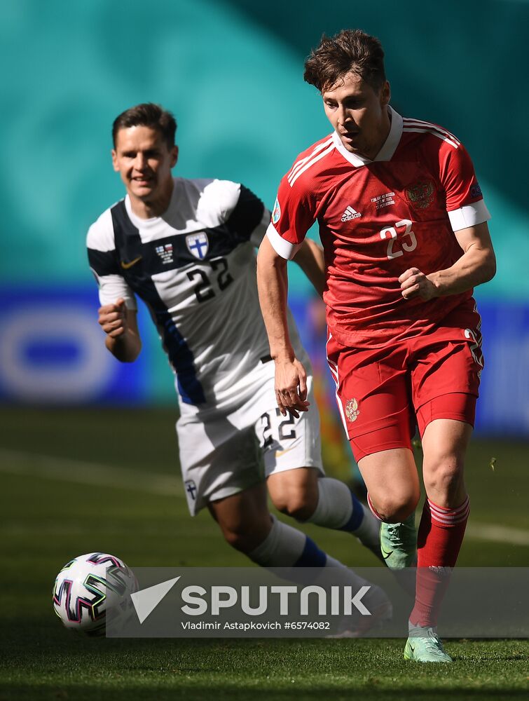 Russia Soccer Euro 2020 Finland - Russia