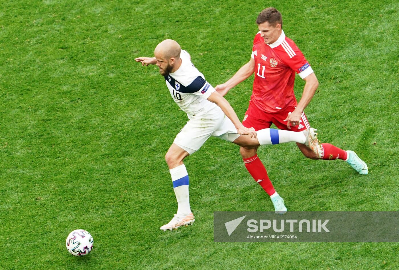 Russia Soccer Euro 2020 Finland - Russia